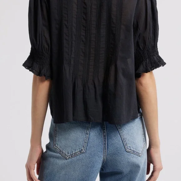 DÔEN Henri Organic Cotton Voile Top - Picture 3 of 13